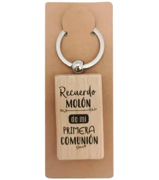 LLAVERO MADERA "RECUERDO MOLÓN"