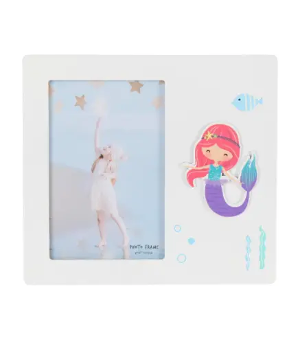 PORTAFOTOS DE MADERA "SIRENITA"