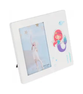 PORTAFOTOS DE MADERA "SIRENITA"