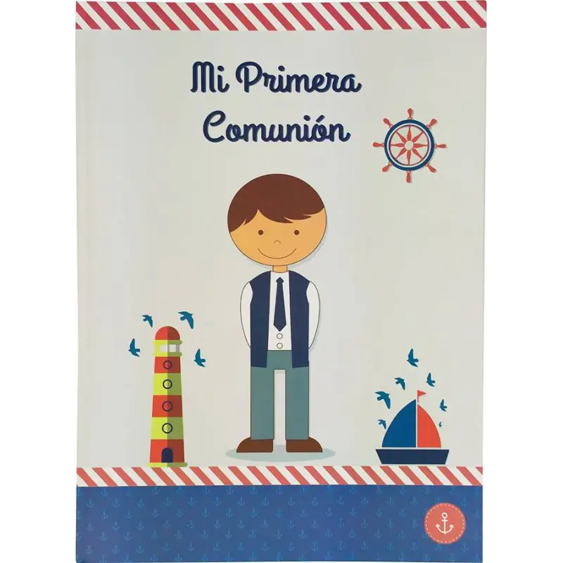 (TARA) LIBRO FIRMAS COMUNIÓN NIÑO SIN ESTUCHE