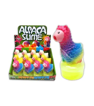 SLIME LLAMA TRAGA Y ESCUPE