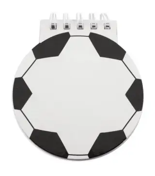 LIBRETA ANILLAS NOTAS FÚTBOL