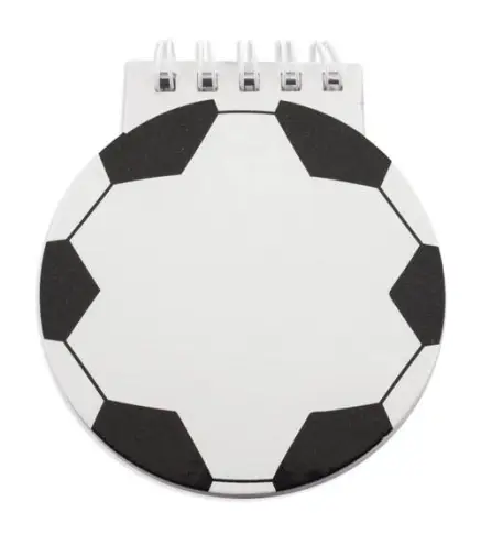 LIBRETA ANILLAS NOTAS FÚTBOL