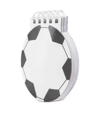 LIBRETA ANILLAS NOTAS FÚTBOL