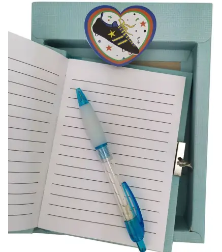 SET DE REGALO DIARIO + BOLÍGRAFO FÚTBOL