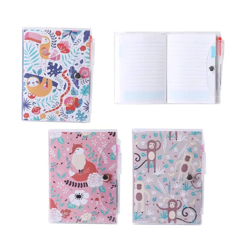 LIBRETA ZOO TROPICAL CON BOLÍGRAFO