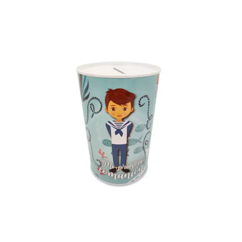 HUCHA METÁLICA MI PRIMERA COMUNIÓN NIÑO