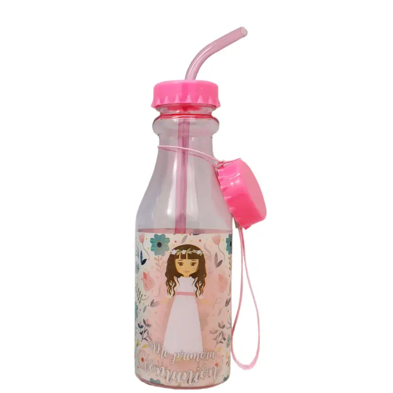 BOTELLA PVC COMUNIÓN NIÑA 500 ML