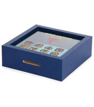 HUCHA DE MADERA GAME OVER