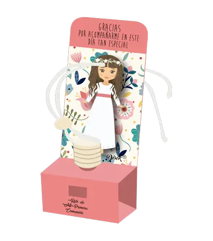 AMBIENTADOR PARA COCHE COMUNIÓN NIÑA