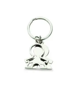 LLAVERO DOBLE METAL NIÑO