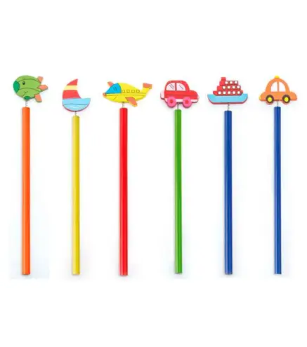 LAPIZ DE MADERA "TRANSPORTES"