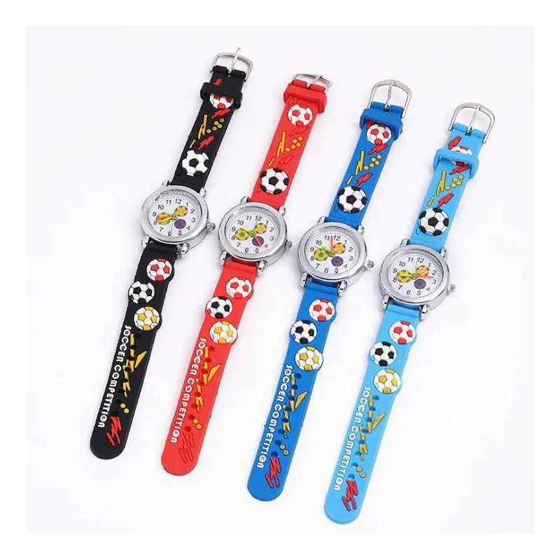 RELOJ FÚTBOL SILICONA - RELOJES INFANTILES NIÑOS
