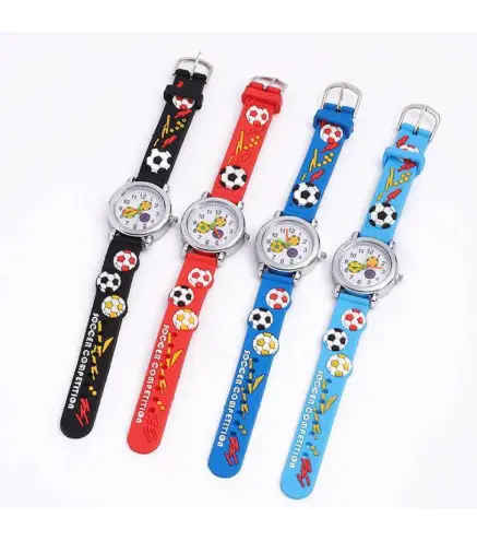 RELOJ FÚTBOL SILICONA - RELOJES INFANTILES NIÑOS