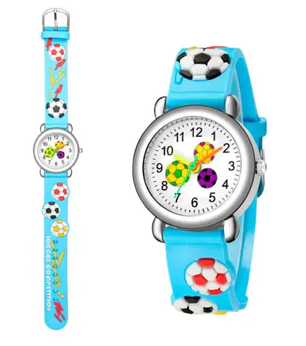 RELOJ FÚTBOL SILICONA - RELOJES INFANTILES NIÑOS
