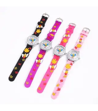 RELOJ ABEJA SILICONA - RELOJES INFANTILES NIÑAS CUMPLEAÑOS