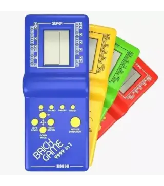 CONSOLA RETRO JUEGOS BRICK TETRIS EN CAJA