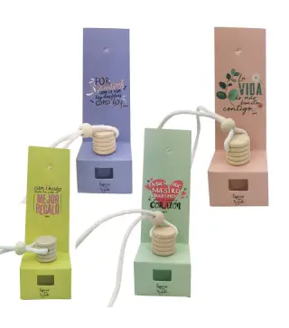 AMBIENTADOR PARA COCHE FRASES POSITIVAS