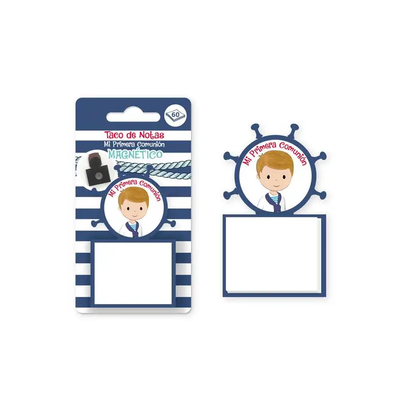 TACO DE NOTAS IMÁN MI PRIMERA COMUNIÓN