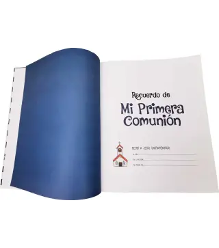 MALETÍN MÁS LIBRO FIRMAS MI PRIMERA COMUNIÓN NIÑO