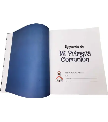 MALETÍN MÁS LIBRO FIRMAS MI PRIMERA COMUNIÓN NIÑO