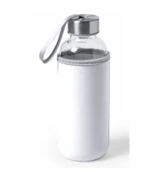 BIDÓN BOTELLA DE CRISTAL NEOPRENO (SIN IMPRESIÓN)