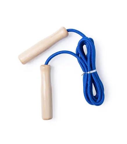 COMBA SALTAR DE MADERA 240 CM AZUL