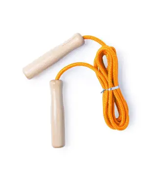 COMBA SALTAR DE MADERA 240 CM NARANJA