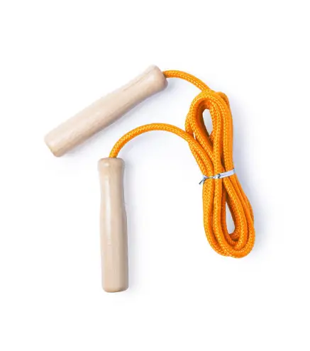 COMBA SALTAR DE MADERA 240 CM NARANJA