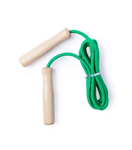 COMBA SALTAR DE MADERA 240 CM VERDE