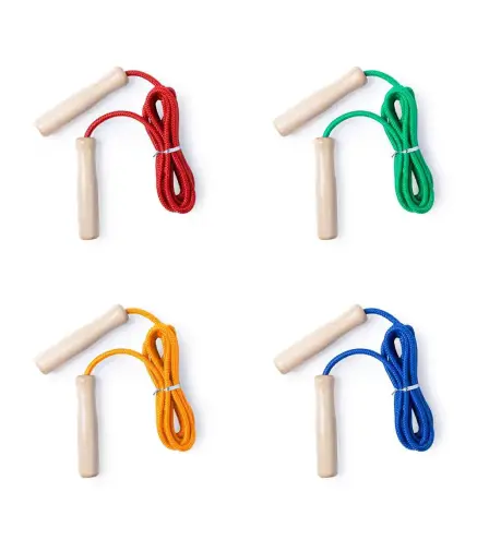 COMBA SALTAR DE MADERA 240 CM VERDE