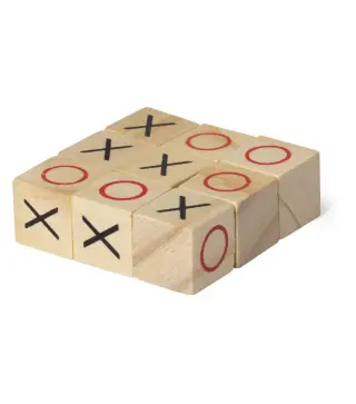 JUEGO DE MADERA TRES EN RAYA