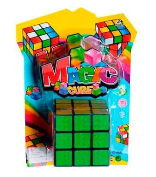CUBO MÁGICO RUBIK EN DISPLAY