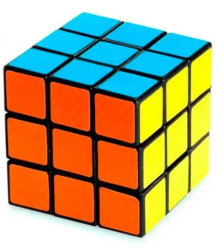 CUBO MÁGICO RUBIK EN DISPLAY