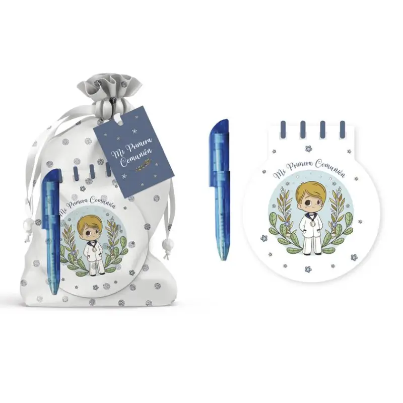 MI PRIMERA COMUNION LIBRETA + BOLI EN BOLSITA