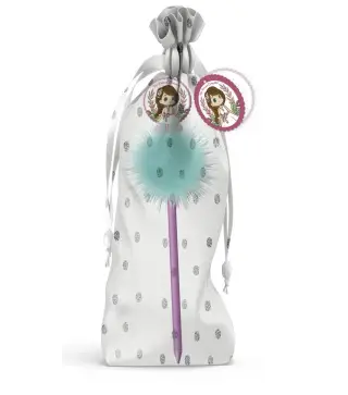 BOLÍGRAFO CON POMPOM COMUNIÓN EN BOLSITA