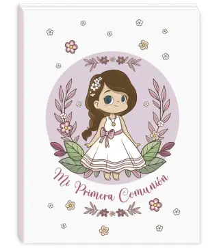 MI PRIMERA COMUNION LIBRO FOTOS Y RECUERDOS NIÑA