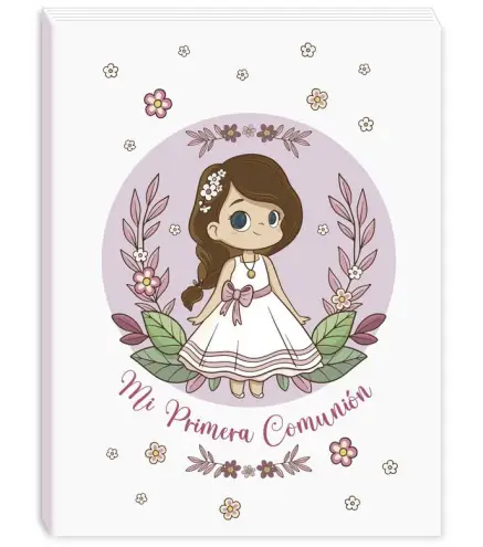 MI PRIMERA COMUNION LIBRO FOTOS Y RECUERDOS NIÑA