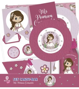 SET CANDY-BAR PRIMERA COMUNIÓN NIÑA