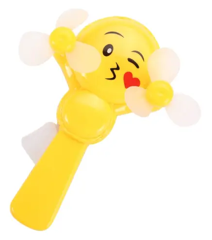 OFERTA! LOTE DE 500 VENTILADORES DE MANO EMOTICONOS