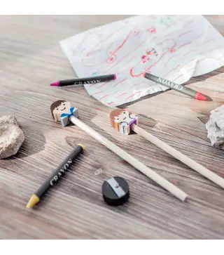 CAJA 500 LÁPICES COMUNIÓN CON BORRADOR