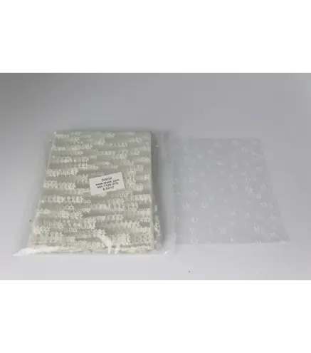 LOTE 100 BOLSAS CELOFAN FLORES 9,5 X 12 CM