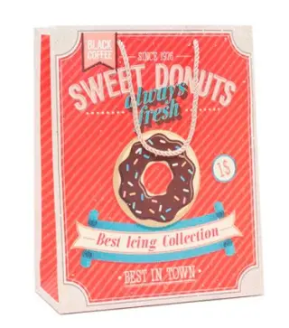 BOLSA PAPEL "SWEET DONUTS"