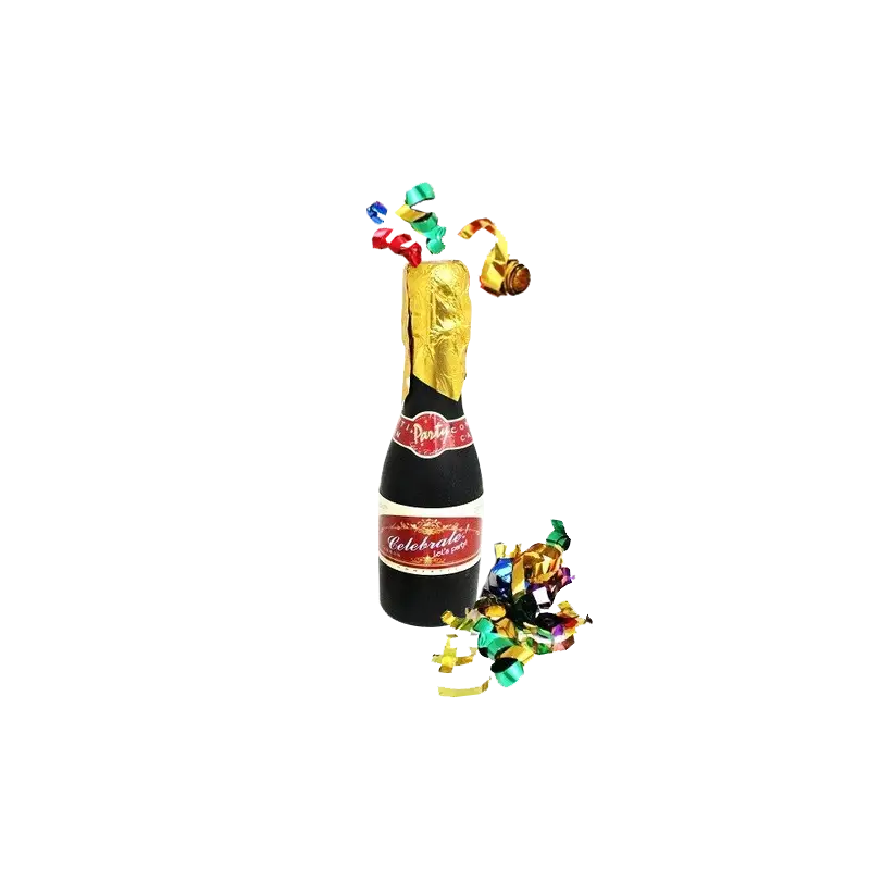 CAÑON ESPIRALES EN FORMA DE BOTELLA DE CHAMPAN