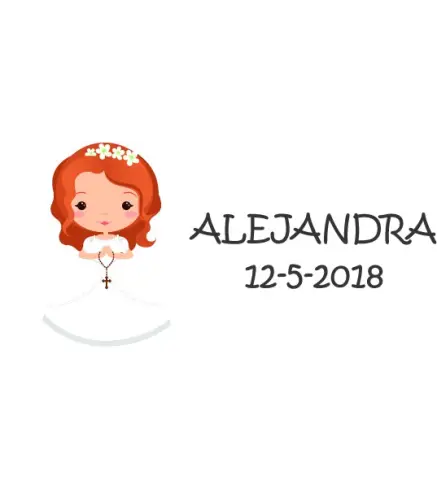 LOTE 44 PEGATINAS ETIQUETAS PERSONALIZADAS