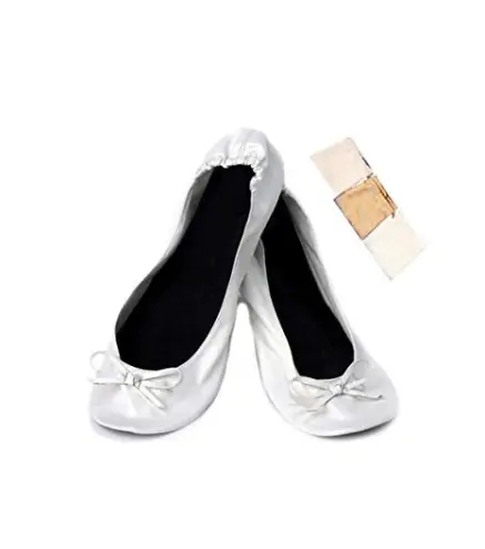 BAILARINAS BODAS EN BOLSA DE REGALO M-PLATA