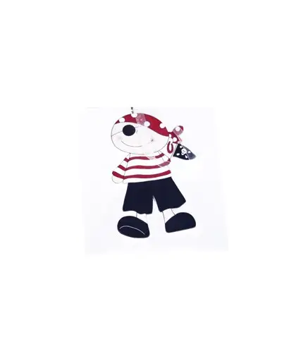 PUNTO DE LIBRO PIRATA MADERA NIÑO