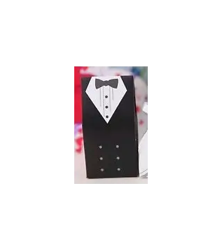 CAJA CARTÓN NOVIO PARA DETALLES O BOMBONES NOVIO