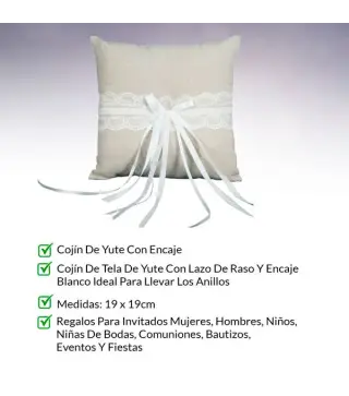 COJÍN YUTE ALIANZA