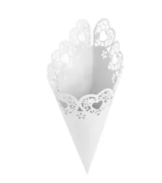 LOTE 10 CONOS DECOR WEDDING